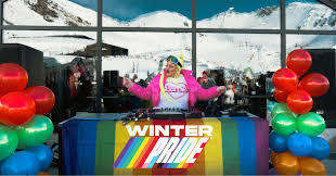 Winter Pride - Snow Rainbows