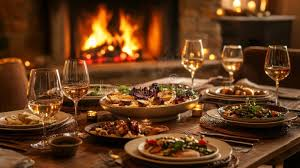 Wine, Food & Fireside Feasts