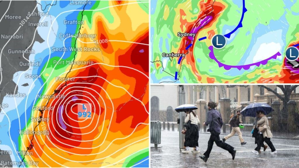 Bomb cyclone weather