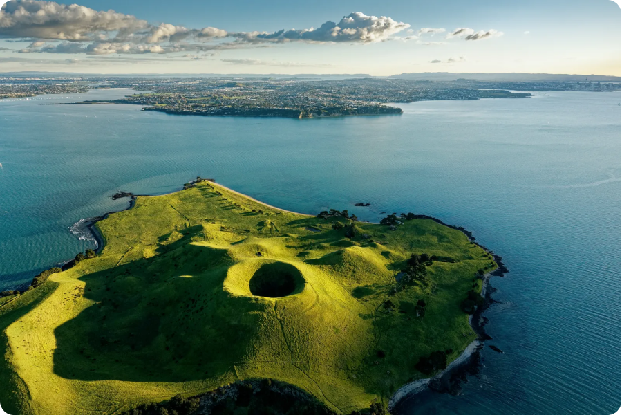 Mount Eden - Volconic cone