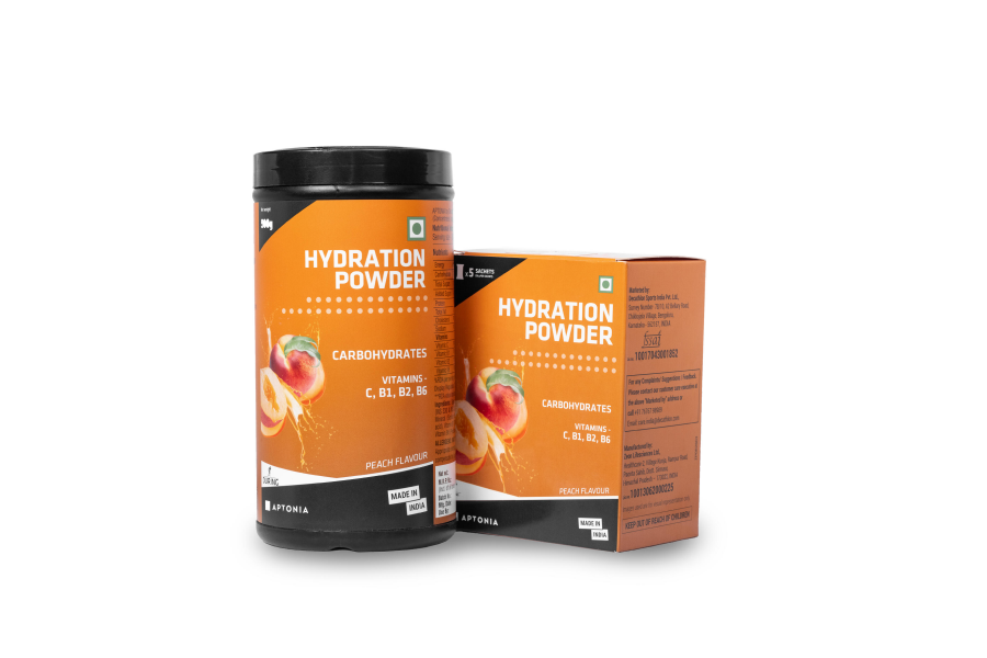 Decathlon's Peach Hydration Powder