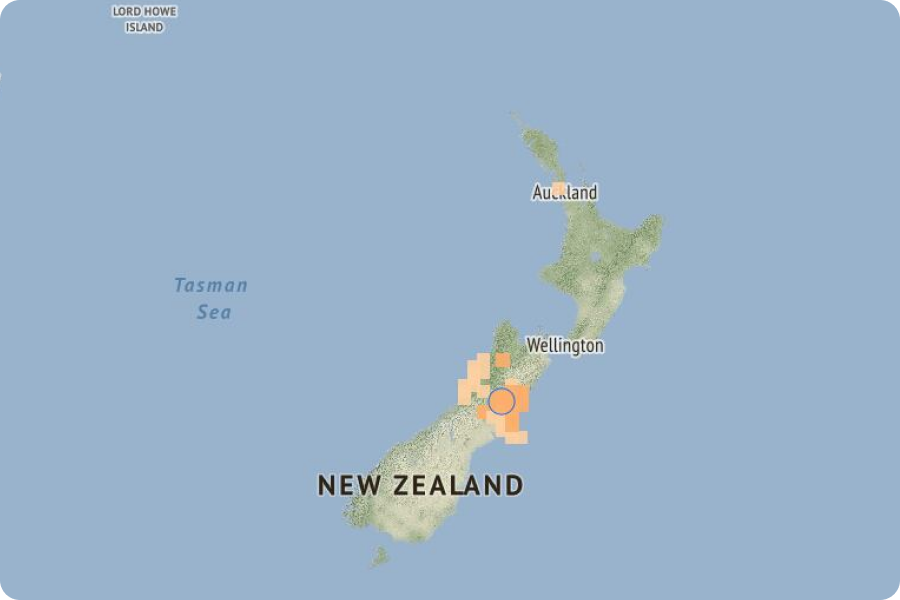 Earthquake in Wellington
