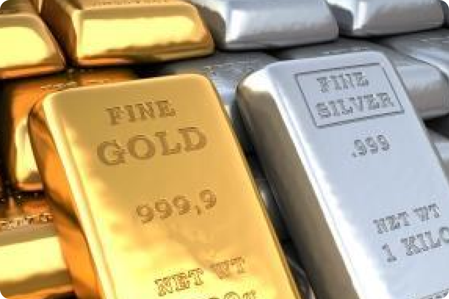 gold , silver rate hike