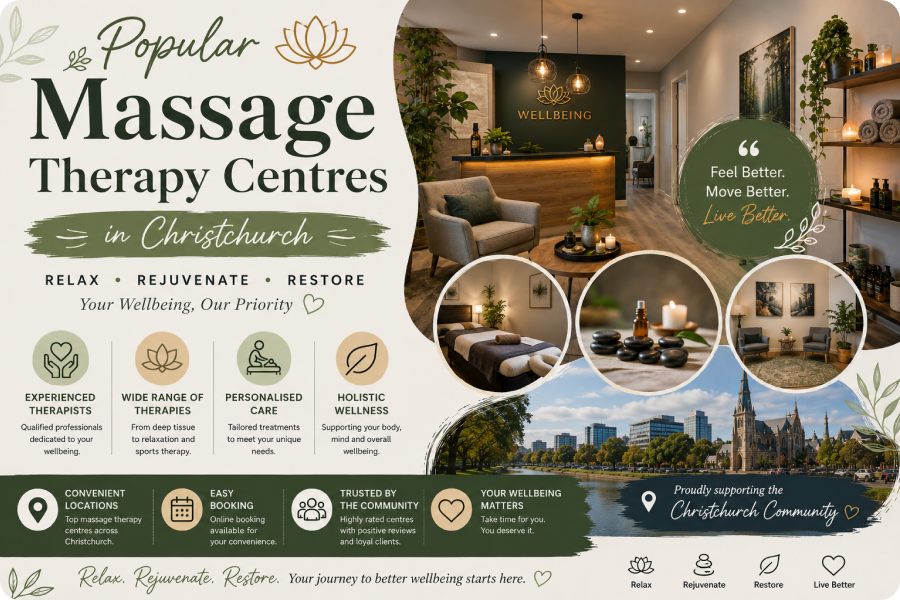 Popular Massage Therapy Centres