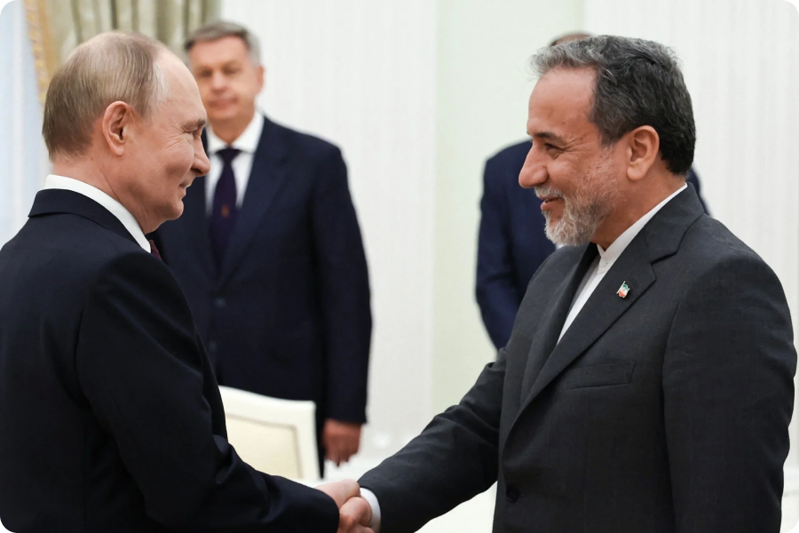 Putin and Araghchi  Meet