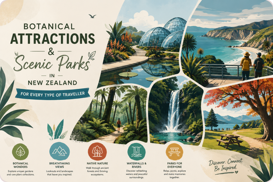 Stunning Parks in NZ