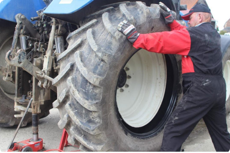 Risks to change Fram Tractor Tyres
