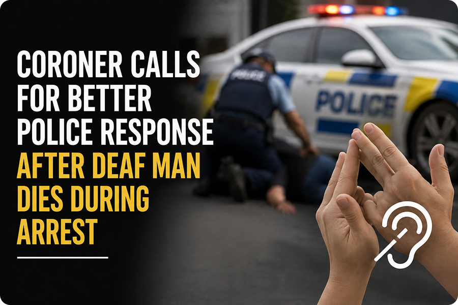 Deaf man dies - issues